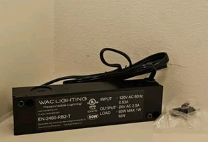WAC Lighting EN-2460-RB2-T 120V Input 24 Volt Out 60W Transformer - Picture 1 of 3
