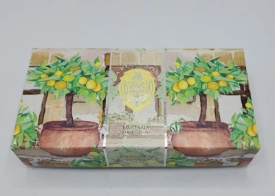 La Florentina Of Italy Lemon Hand Soap Set, 3 Bars x 5.3 Oz, In Gift Box - Image 1 of 4