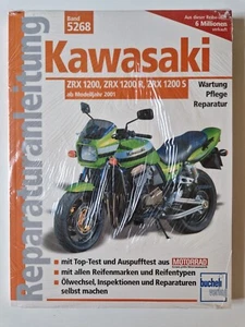 Repair Manual 5268 Kawasaki ZRX1200, ZRX1200R, ZRX1200S Model A, B Bucheli - Picture 1 of 2