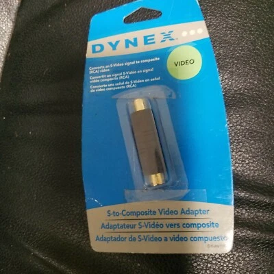 Dynex S Video Jack to Composite Video Adapter - Image 1 of 4
