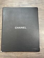 CHANEL Store Binder Black  w/ Makeup Tutorial Book 28x23x5cm USED
