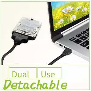 USB 3.0 to SATA 2.5" Adapter Converter Cable - UASP, 70% Faster,Plus a Case - Picture 1 of 15