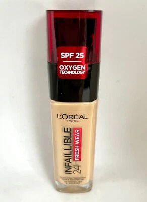 Loreal Infaillible 24H Fresh Wear Foundation Grundierung, 30ml - 120 Vanille - Bild 1 von 2