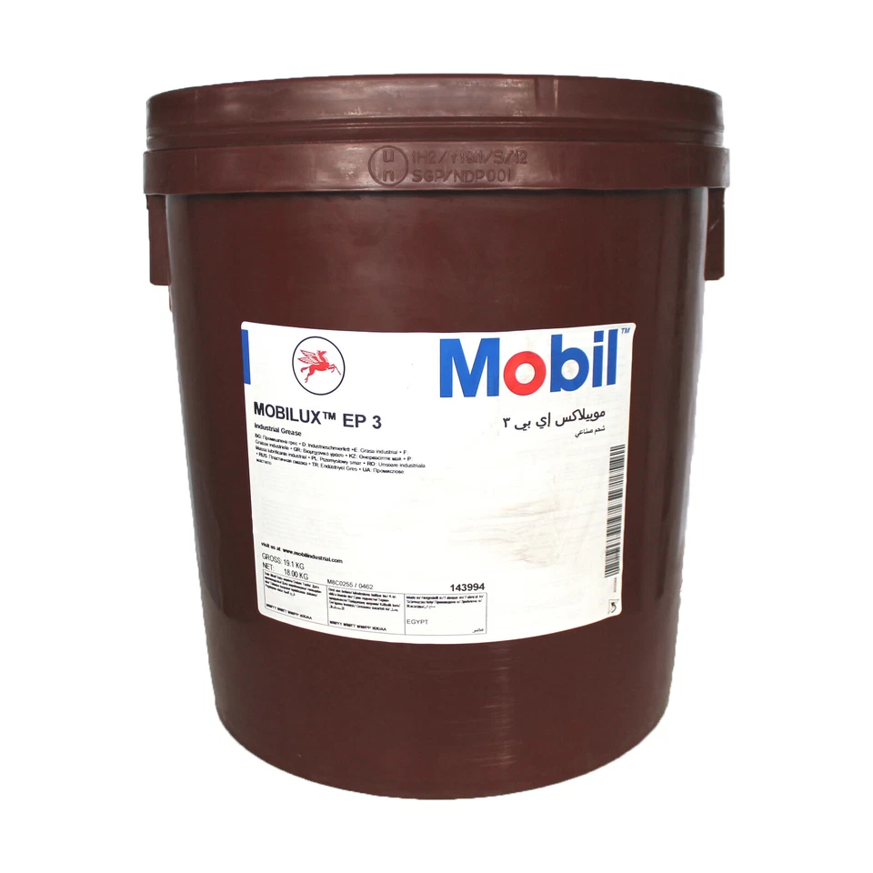 MOBILUX EP 3 GRASSO AL LITIO AD ALTE PRESTAZIONI DA 18 KG. PER TRATTORE - Immagine 1 di 1