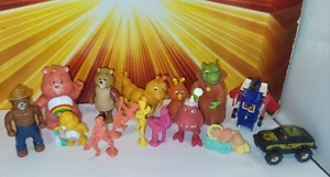 Vintage Teddy Ruxpin Lot Smokey The Bear STOMPERS Care Bears 80er - Bild 1 von 9