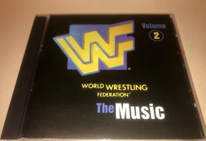 WWF Music CD Steve Austin Undertaker Mankind Shawn Michaels Vader Sable WWE - Imagen 1 de 5