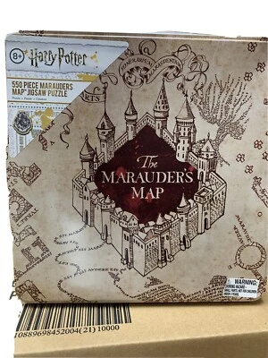 Rompecabezas Mapa Harry Potter Merodeadores 550 Piezas Coleccionable Lata Nuevo Precintado Foto 1 de 4