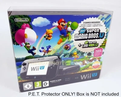 0.5mm P.E.T. Plastic Box Protector Nintendo Wii U Console Box - Image 1 of 4