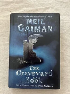 The Graveyard Book By Neil Gaiman 1st Printing 1st Edition 2008 Hardcover First - Picture 1 of 6