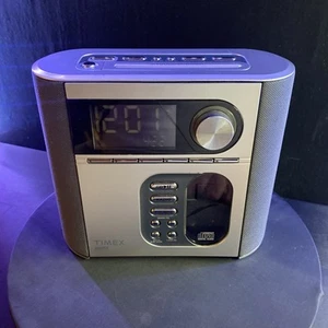 Timex T617S Alarm Clock Cd Mp3 Player (Works Great) - Picture 1 of 7