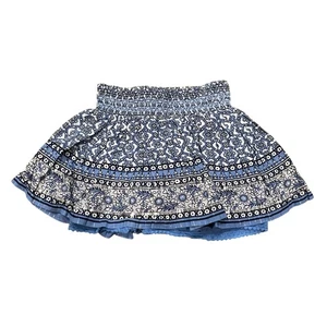 NWOT Justice Girls Blue + Sequin Skort Size 12 - Picture 1 of 3