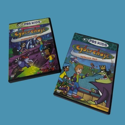PBS Kids Cyberchase DVD Set of 2 Totally Rad & Ecohaven CSE Preowned Rare   - Image 1 of 4