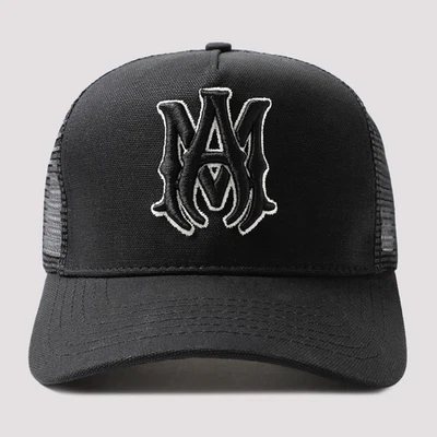 Amiri MA Logo Full Canvas Trucker Hat NEW AUTHENTIC ONE SIZE - Image 1 of 4