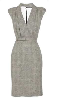 Vestido vaina Alexander McQueen mezcla de lana para mujer talla 42 Foto 1 de 4