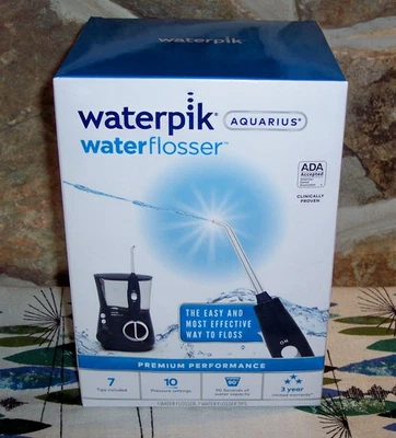 Waterpik Aquarius Water Flosser WP-663CD Acuario - Azul Nuevo Sellado Foto 1 de 4