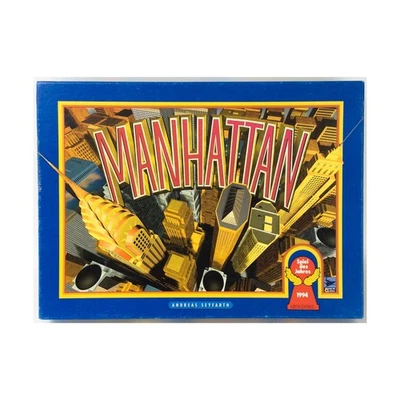 Hans Im Gluck Boardgame Manhattan (German 2nd Ed) Box Fair/VG+ - Image 1 of 2
