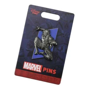 Insignia alfiler Pantera Negra Marvel color liso tienda Disney Japón - Imagen 1 de 8