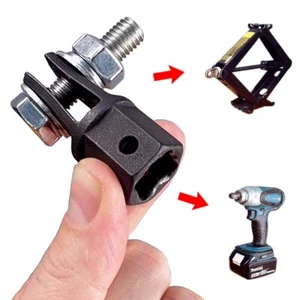 Car Scissor Jack Socket Adapter for 1/2" Impact Wrench Drill Electric Lift Stand - Picture 1 of 9