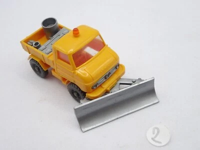 Wiking: MB Unimog 411 Con Pala Da Neve (Nr.2 Schub44) - Immagine 1 di 3