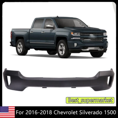 Parachoques delantero de acero imprimado GM1002868 para Chevrolet Silverado 1500 2016 2017 2018 Foto 1 de 4