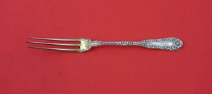 Number 10 by Dominick and Haff Sterling Silver Strawberry Fork GW 5" - Picture 1 of 2