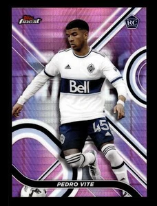Finest MLS #30 2022 Pedro Vite refractor de prisma rosa #/125 - Imagen 1 de 2