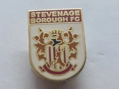 Stevenage Borough FC nice detailed Collectable Emanal Football Club Pin Badge - Image 1 of 2