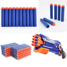 100pcs  Refill Kids Toy Gun Bullet Darts Round Head Blasters For NERF N-Strike 