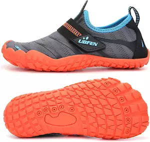 Water Shoes for Kids Boys Girls Aqua Socks Barefoot Beach Sports Swim Pool Quick - Picture 1 of 12