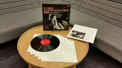 Bach Das wohltemperierte Klavier 1 &2 Wanda Landowska 5 VINYL BOX SET NEAR MINT - Bild 1 von 4