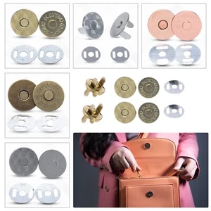 14/18mm Magnetisch Snap Verschluss Verbindungen Knopf Zubehör für Leder Taschen - Bild 1 von 55