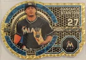 Giancarlo Stanton 2013 Topps Chrome Superfractor 1/1 Dynamic Die Cuts BGS 9 MINT - Picture 1 of 6