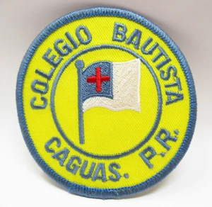 Colegio Bautista Patch Caguas Puerto Rico Christian School Vintage - Bild 1 von 5