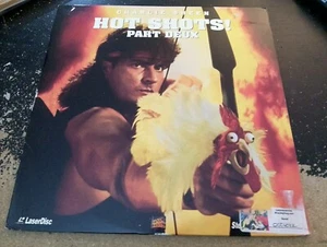 Hot Shots Part Deux Laserdisc Movie Charlie Sheen - Picture 1 of 2