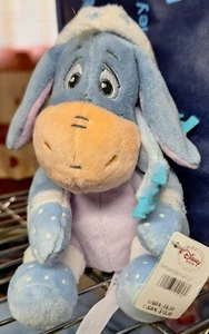 Disney Store Eeyore Winter Bean Bag Plush - NEW with Tag - Picture 1 of 1