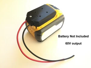 Nuevo adaptador para DeWALT Flexvolt 60V máx. batería conector de alimentación calibre 12 - Imagen 1 de 10