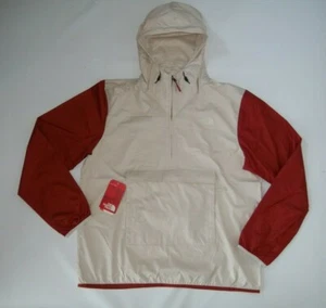 The NORTH FACE Wind Rain Resistant 1/2 Zip HOODED Fanorak JACKET Mens Sz XXL NEW - Picture 1 of 7