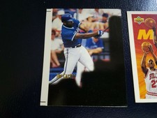 Joe Carter Blue Jays 1996 Topps Laser PROOF SOLID BLACK RARE ODDBALL WOW 