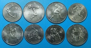 KOREA DEL SUD SERIE COMPLETA 8 VALORI 1000 E 2000 WON 1986/87/88 NICHEL COIN FDC - Imagen 1 de 2