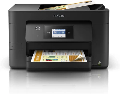 Epson Workforce Pro WF-3825  C11CJ075 Multifunction Printer, Black, + ink pack - image 1 of 4