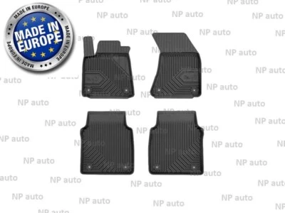 NEW LHD BLACK FLOOR MATS WATERPROOF AUTO LINERS FOR AUDI A8 D4 LONG 2009-2017 - Image 1 of 4
