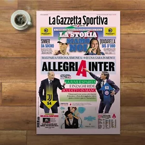 La Gazzetta Dello Sport-18 Febbraio 2024-ALLEGRIA INTER-NUOVO - Foto 1 di 1