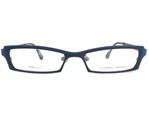 Prodesign Denmark Eyeglasses Frames 4319 c.9031 Grey Blue Rectangular 51-16-130 - Picture 1 of 11