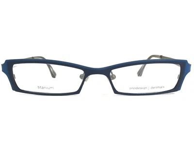 Prodesign Denmark Eyeglasses Frames 4319 c.9031 Grey Blue Rectangular 51-16-130 - Image 1 of 4