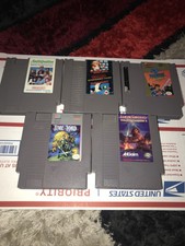 Dragon Spirit NES time Lord Iron Sword Super Mario Bros Anticipation 5pc Lot