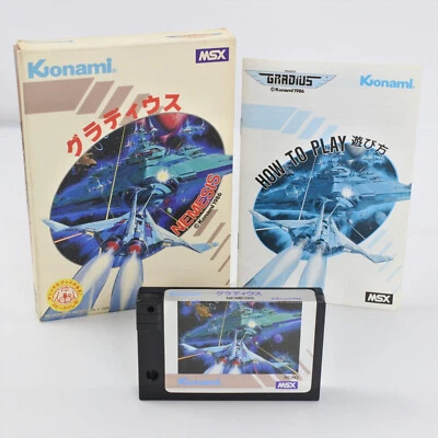 GRADIUS NEMESIS MSX Japan Game Konami 2047 - Image 1 of 4