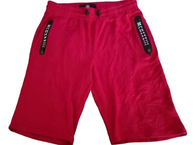 Шорты мужские Red Ape 2XL стирка красные вышитые с логотипом на молнии карманы - Изображение 1 из 4