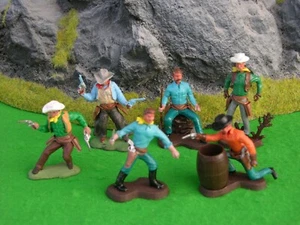 BRITAINS SWOPPETS ,WILD WEST, COWBOYS, MULTI-LISTING - Picture 1 of 7