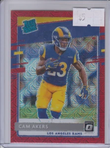 2020 Panini Donruss Optic - Rated Rookies Red Mojo Prizm #175 Cam Akers (RC) - Picture 1 of 1