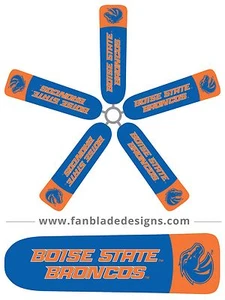 Boise State Ceiling Fan Blade Covers - Picture 1 of 3
